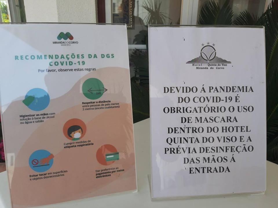 Hotel Quinta Do Viso Miranda do Corvo Bagian luar foto